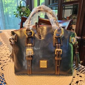 Dooney and Bourke Bristol Satchel Teal